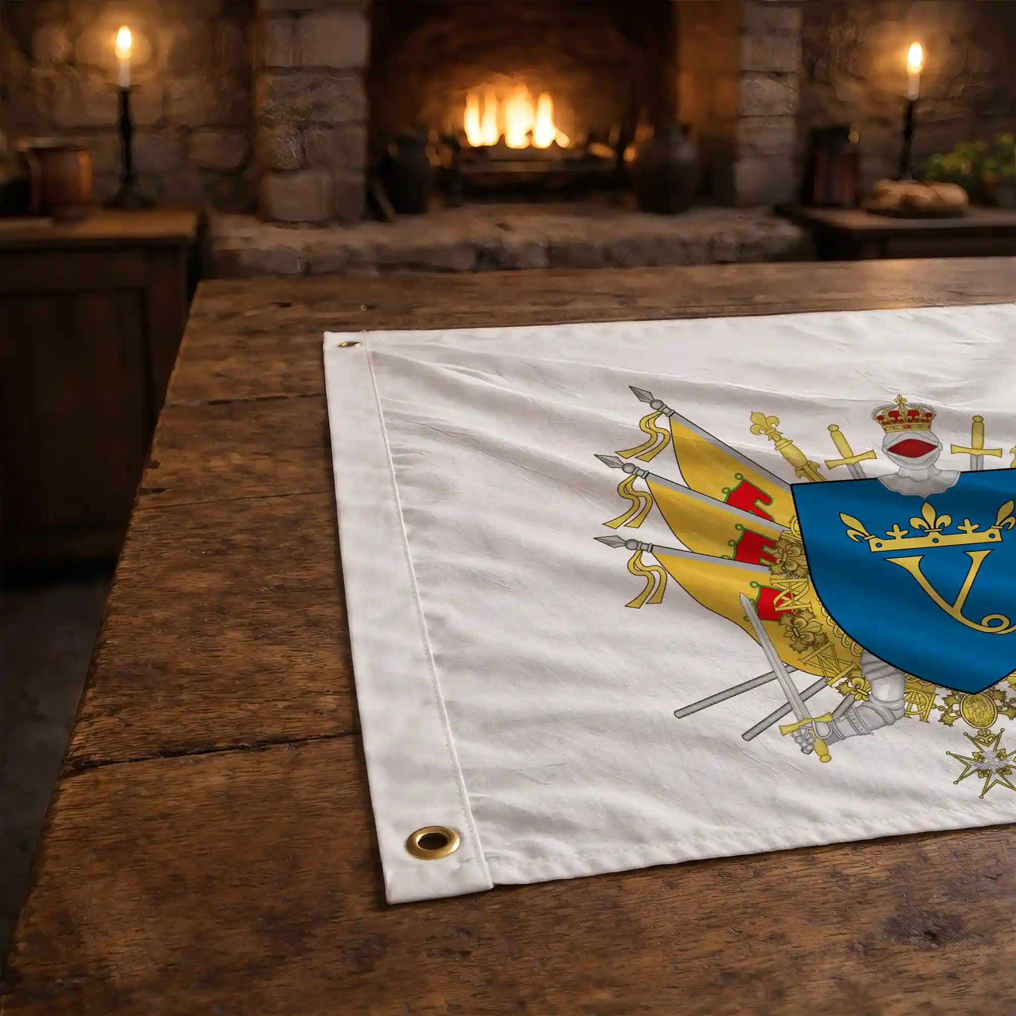 Drapeau - Blason d'Issoire - Image 3