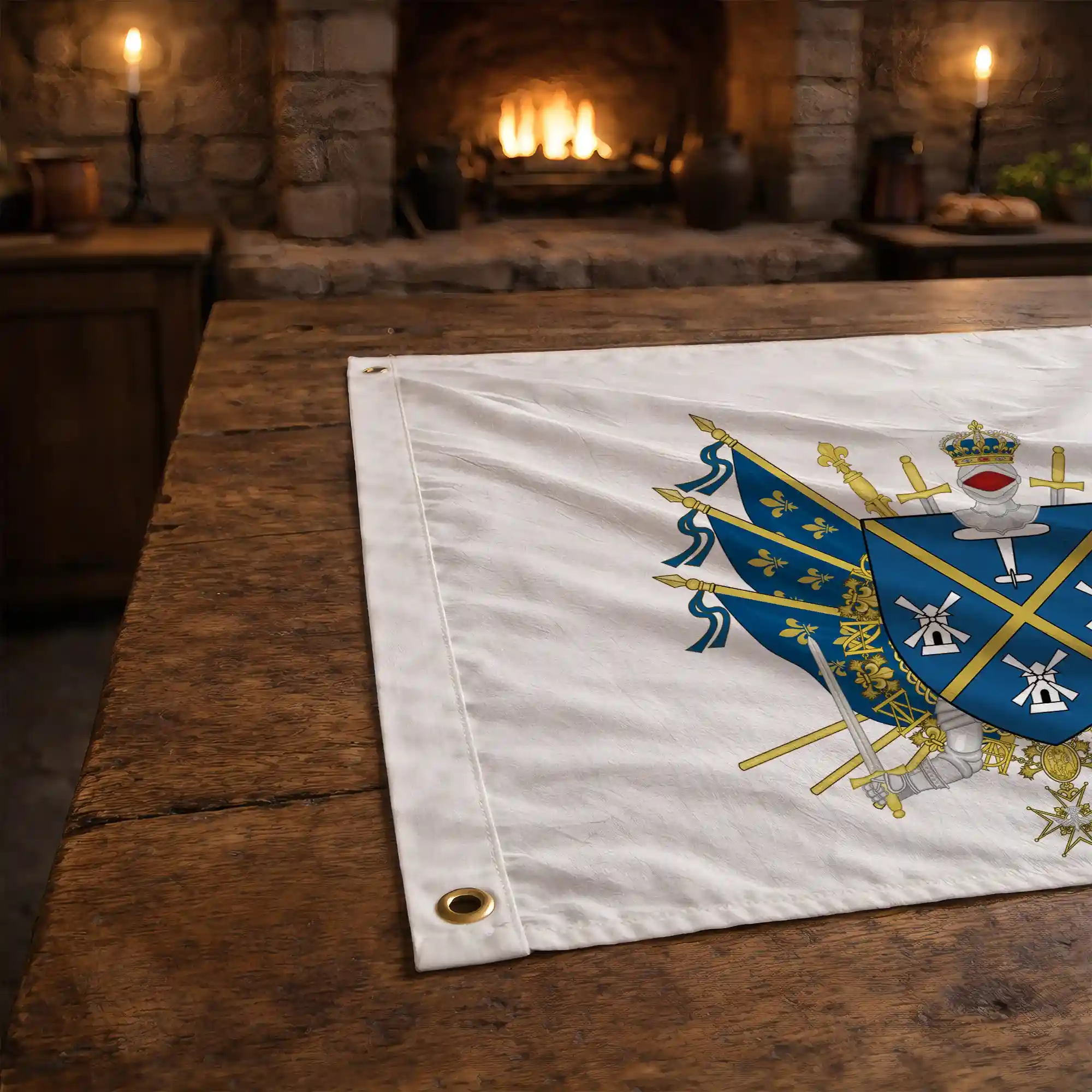 Drapeau - Blason d'Issy-les-Moulineaux - Image 3