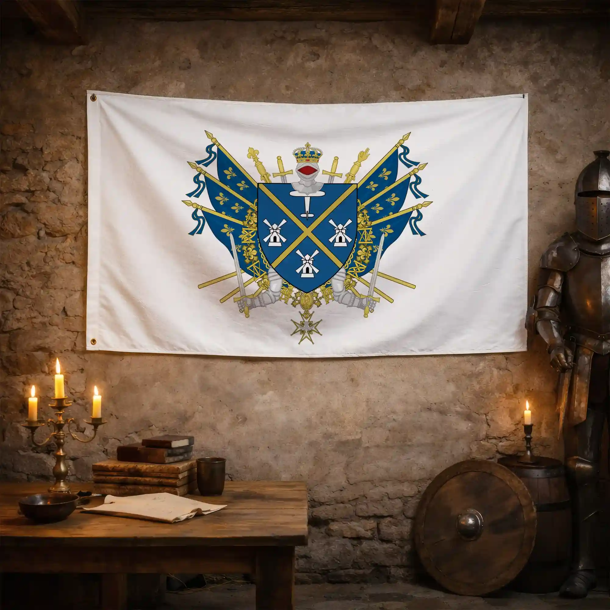 Drapeau - Blason d'Issy-les-Moulineaux - Image 4