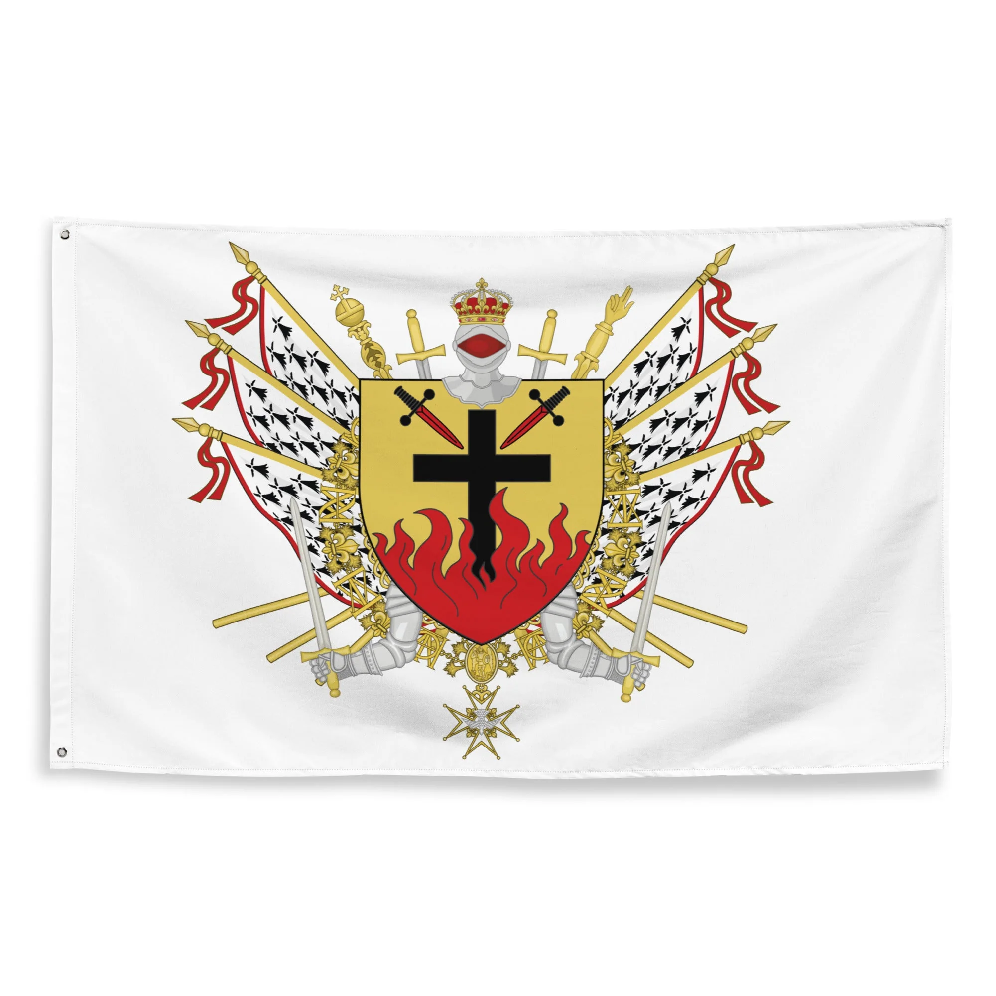 Drapeau - Blason d'Oradour-sur-Glane