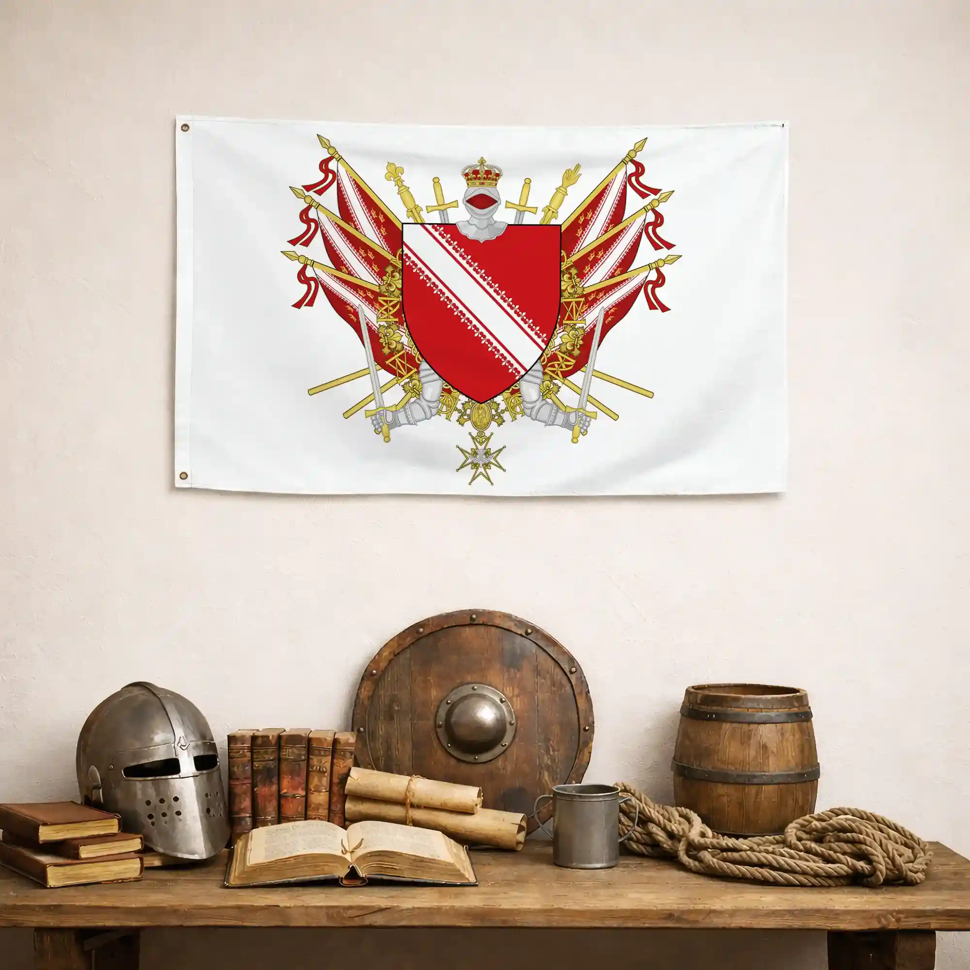 Drapeau - Blason du Bas-Rhin (67) - Image 5