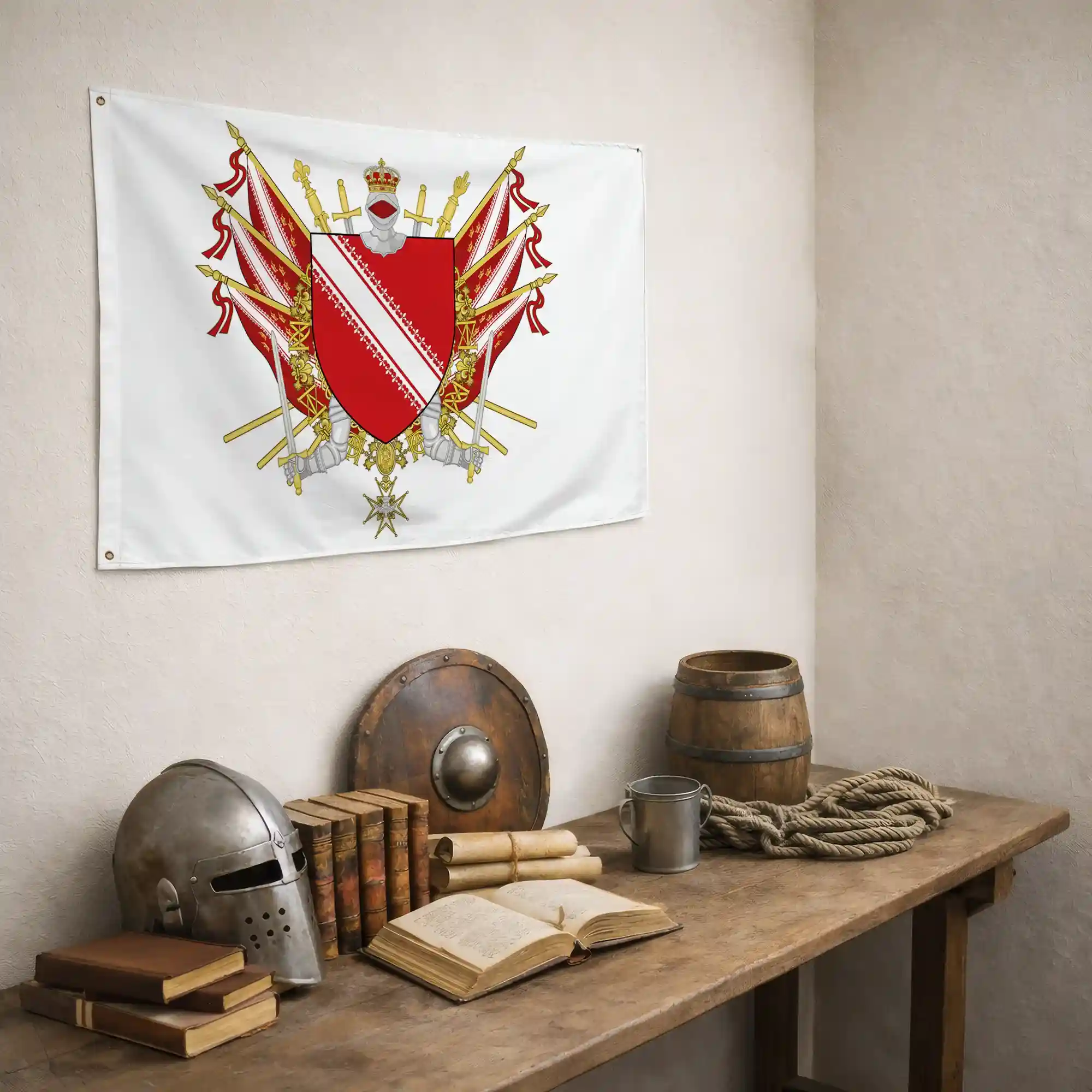 Drapeau - Blason du Bas-Rhin (67) - Image 6