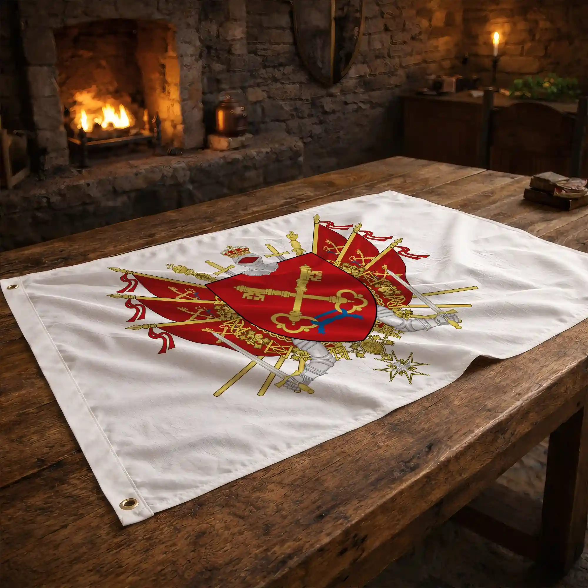 Drapeau - Blason du Comtat Venaissin - Image 2
