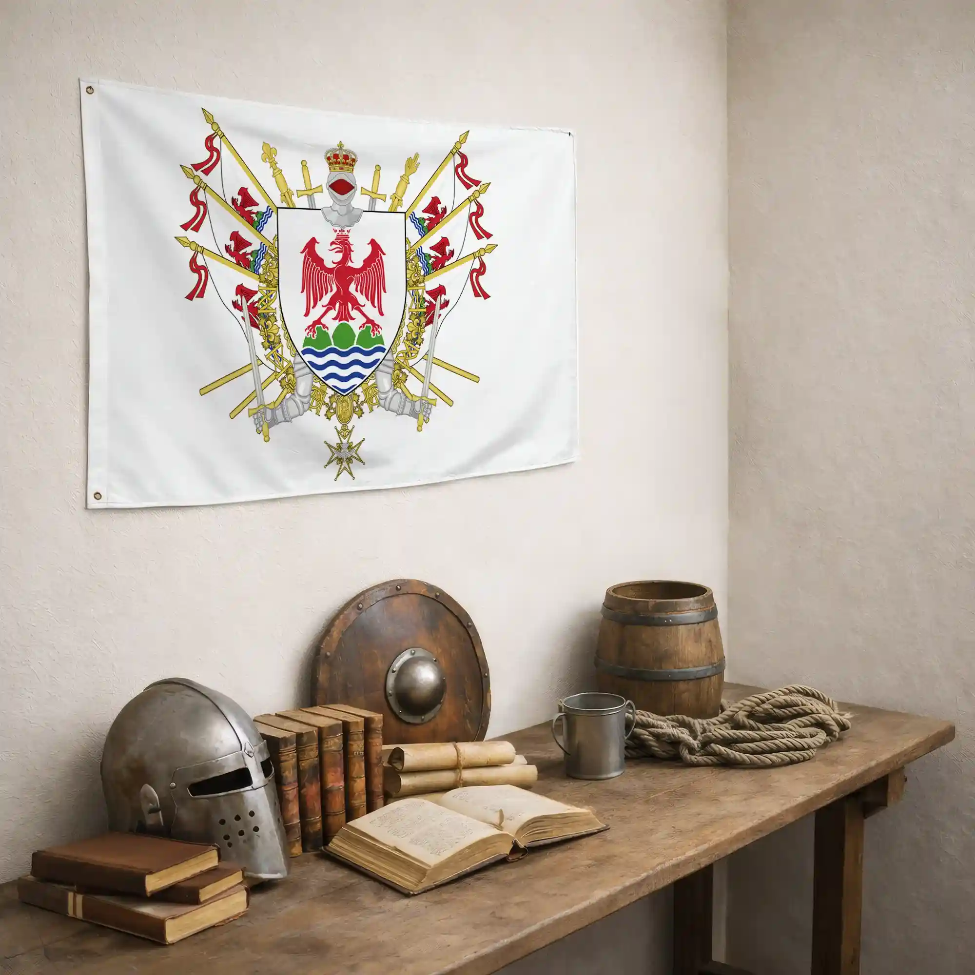 Drapeau - Blason du Comté de Nice - Image 6