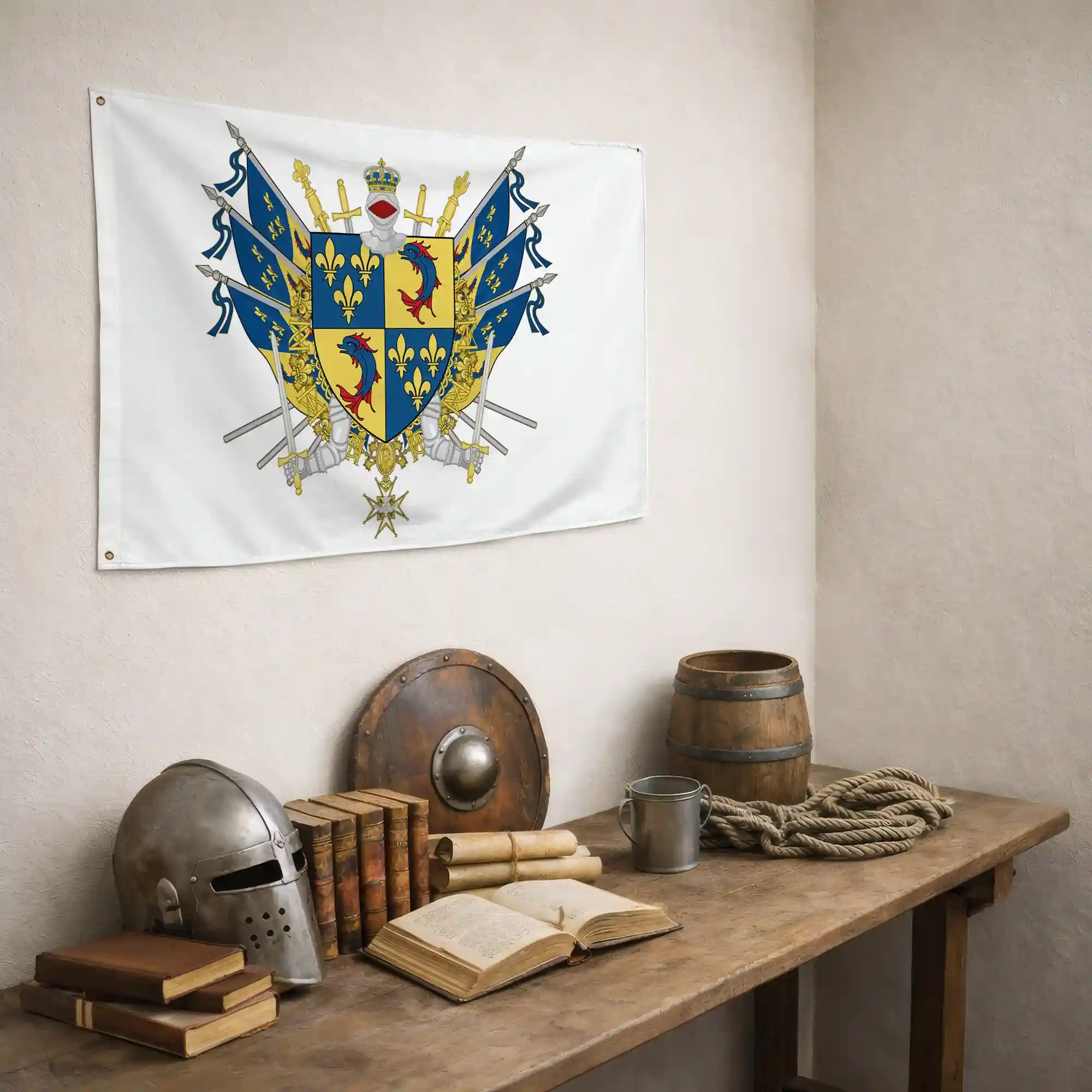 Drapeau - Blason du Dauphiné - Image 6