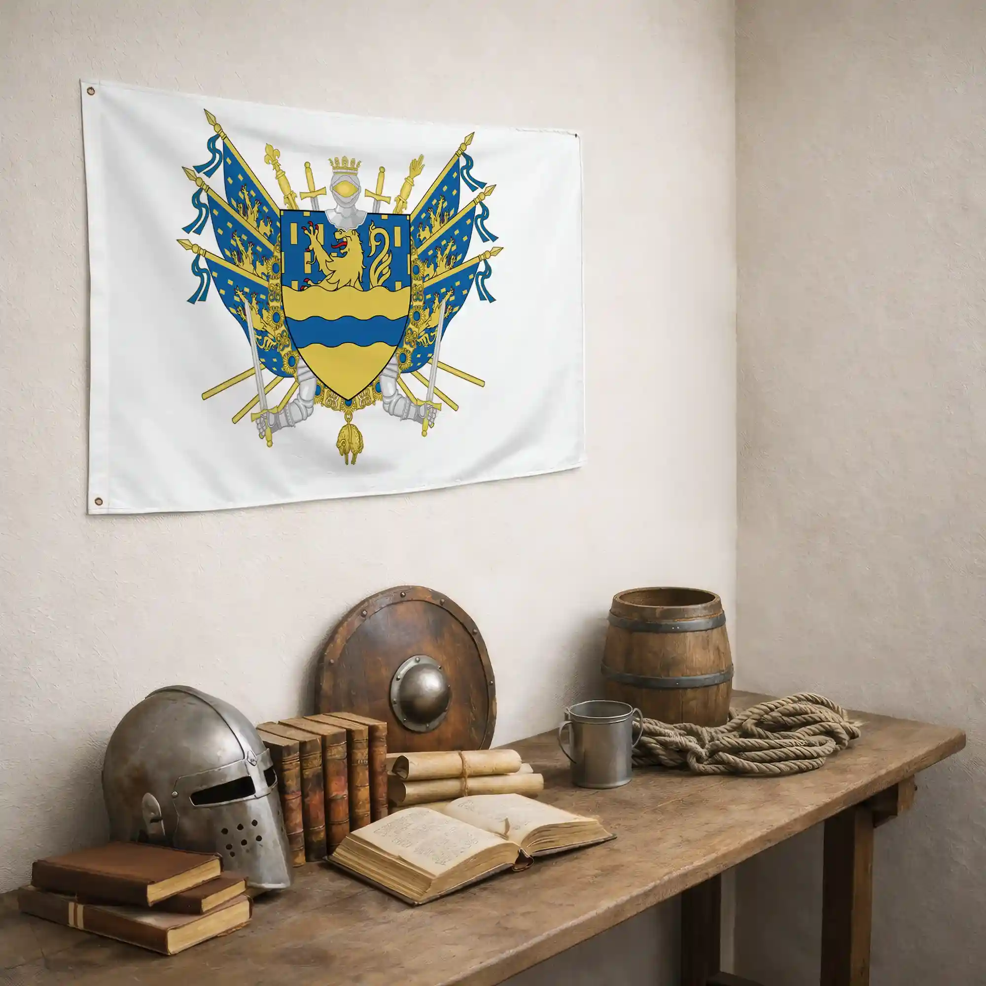 Drapeau - Blason du Doubs (25) - Image 6