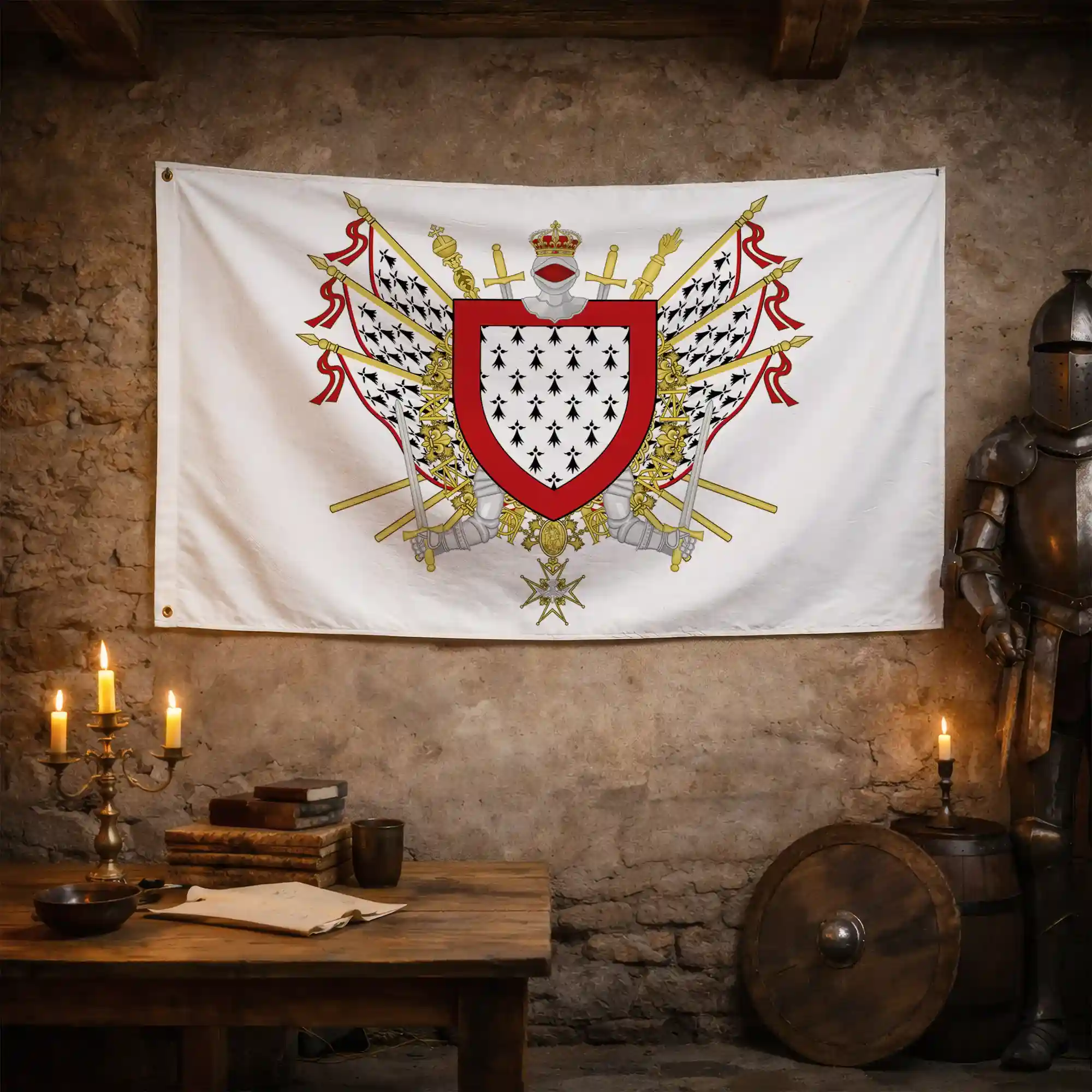 Drapeau - Blason du Limousin - Image 3