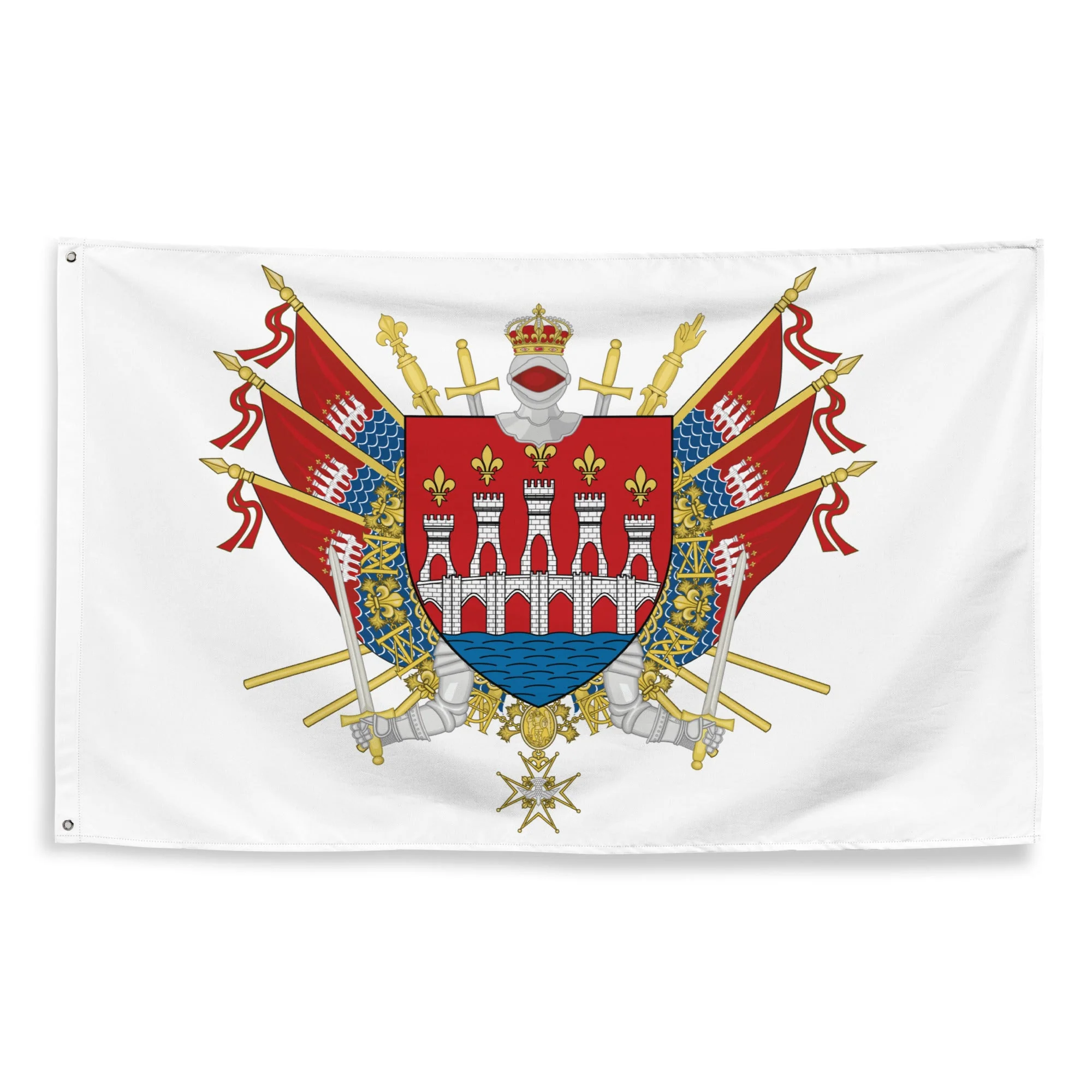 Drapeau - Blason du Lot (46)