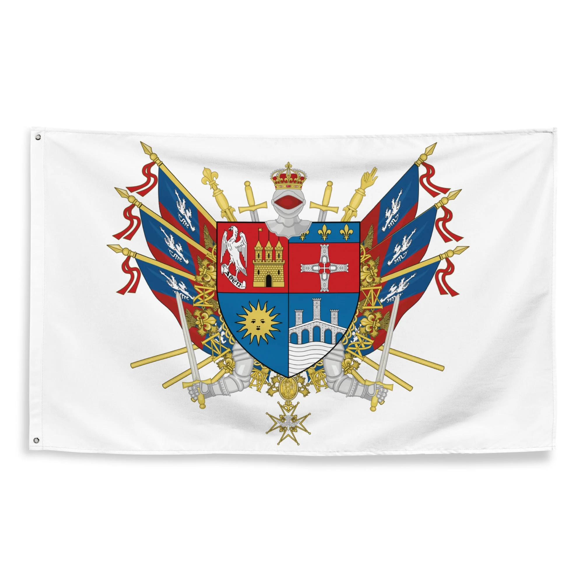 Drapeau - Blason du Lot-et-Garonne (47)