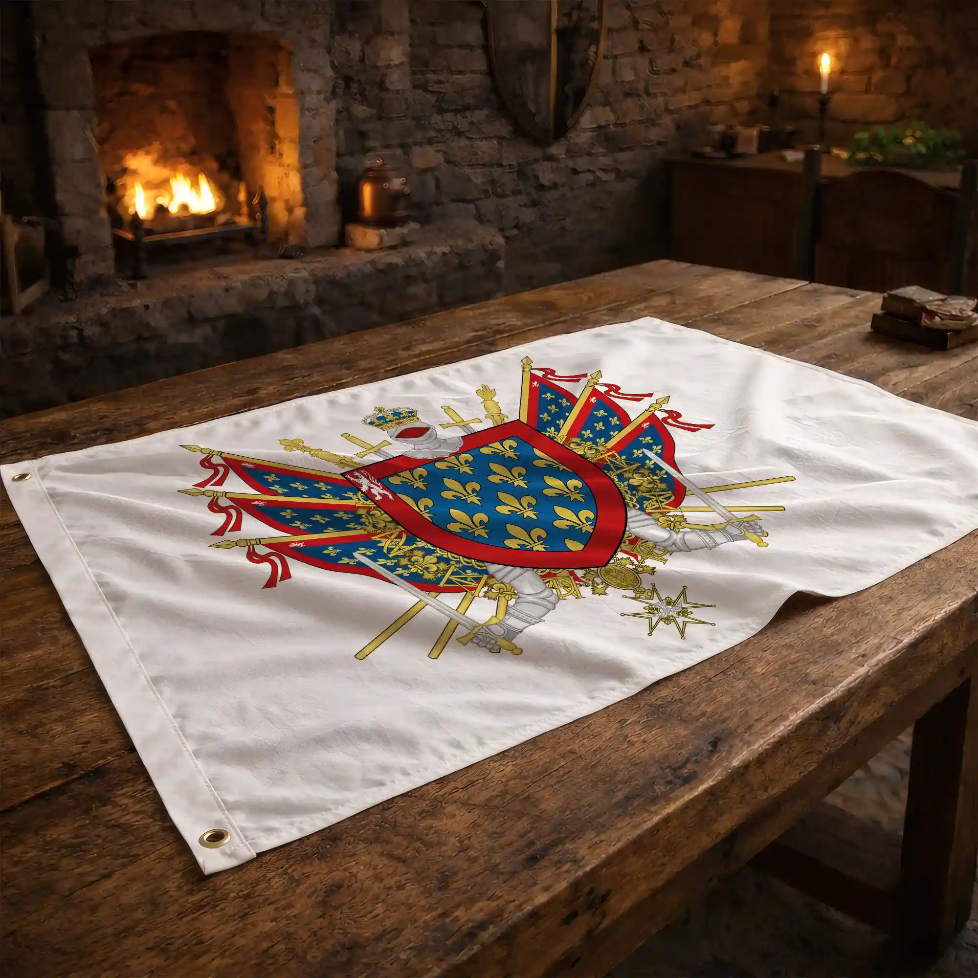 Drapeau - Blason du Maine - Image 2
