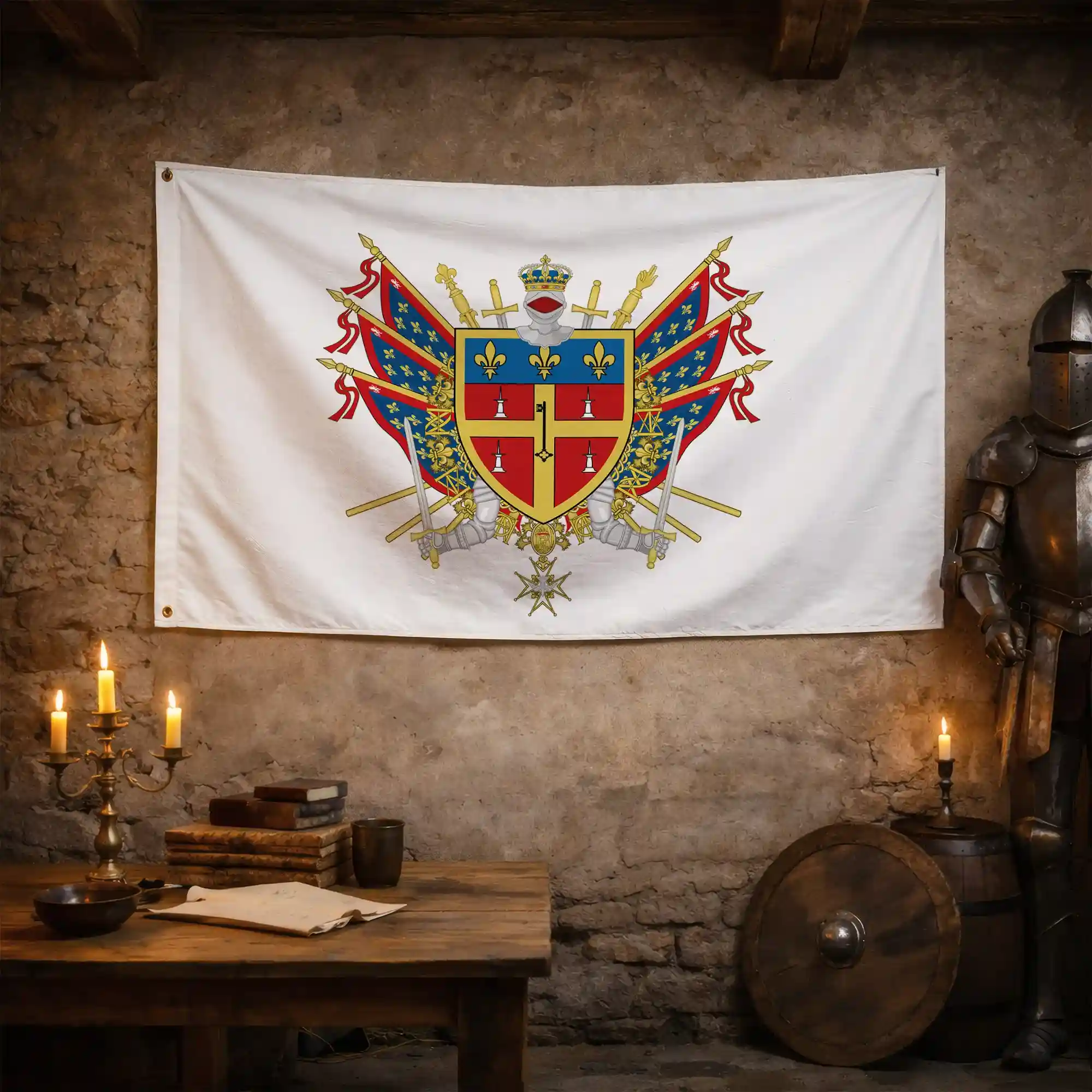 Drapeau - Blason du Mans - Image 3