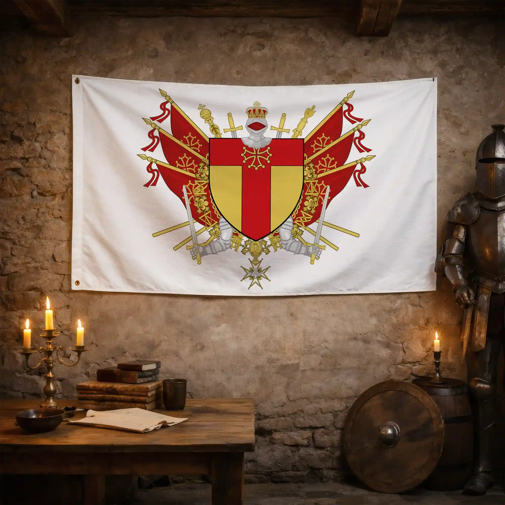 Drapeau - Blason du Tarn (81) - Image 3