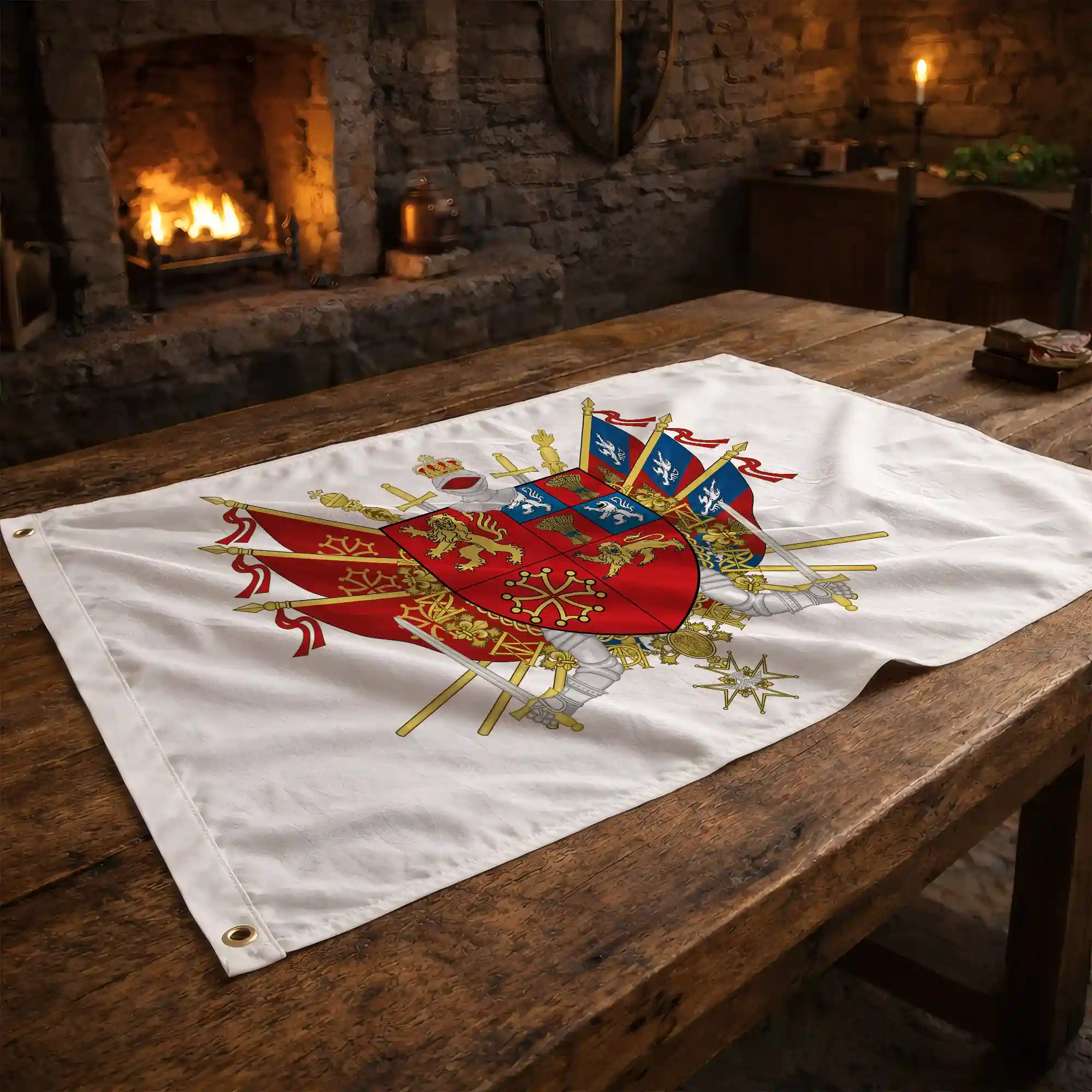 Drapeau - Blason du Tarn-et-Garonne (82) - Image 2