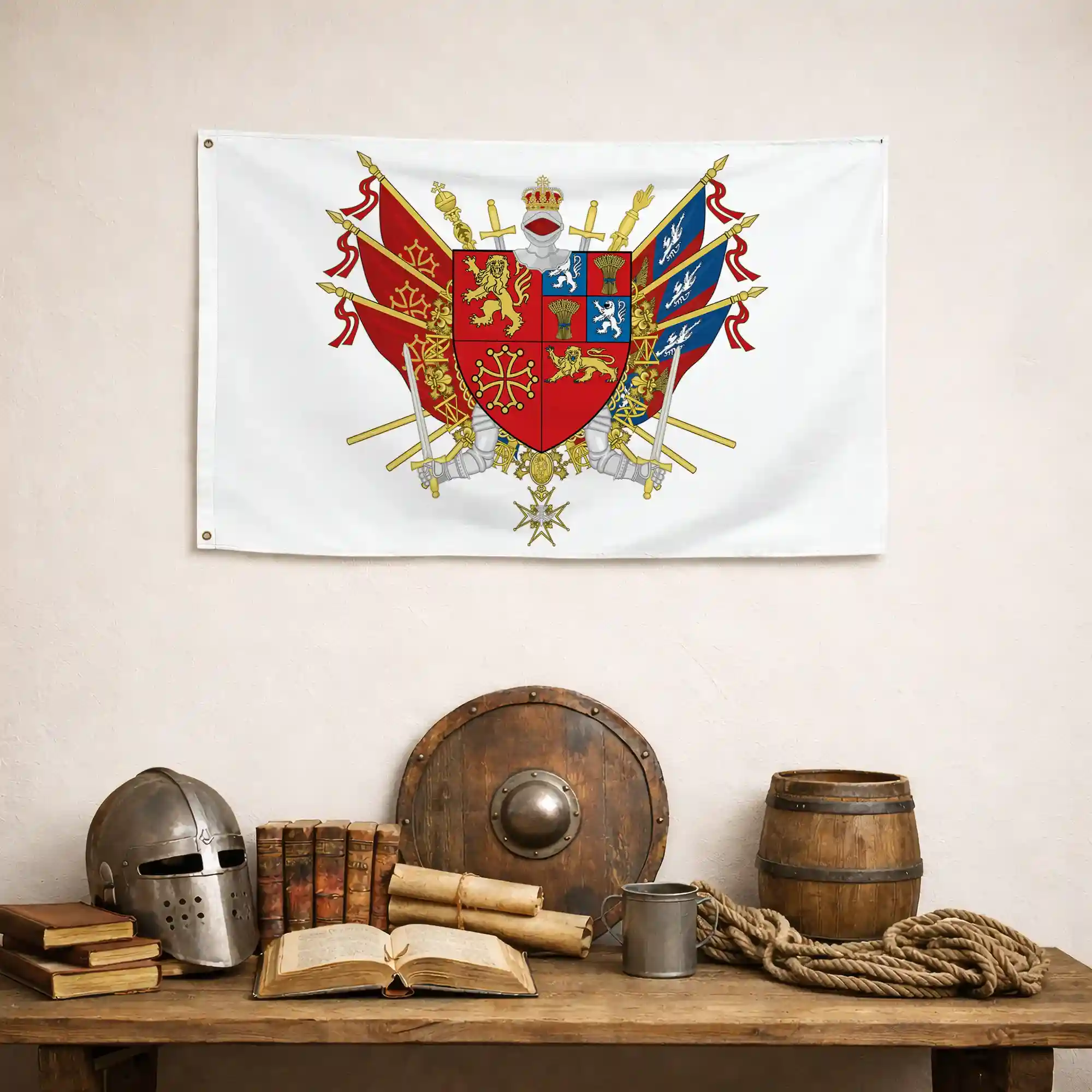 Drapeau - Blason du Tarn-et-Garonne (82) - Image 5