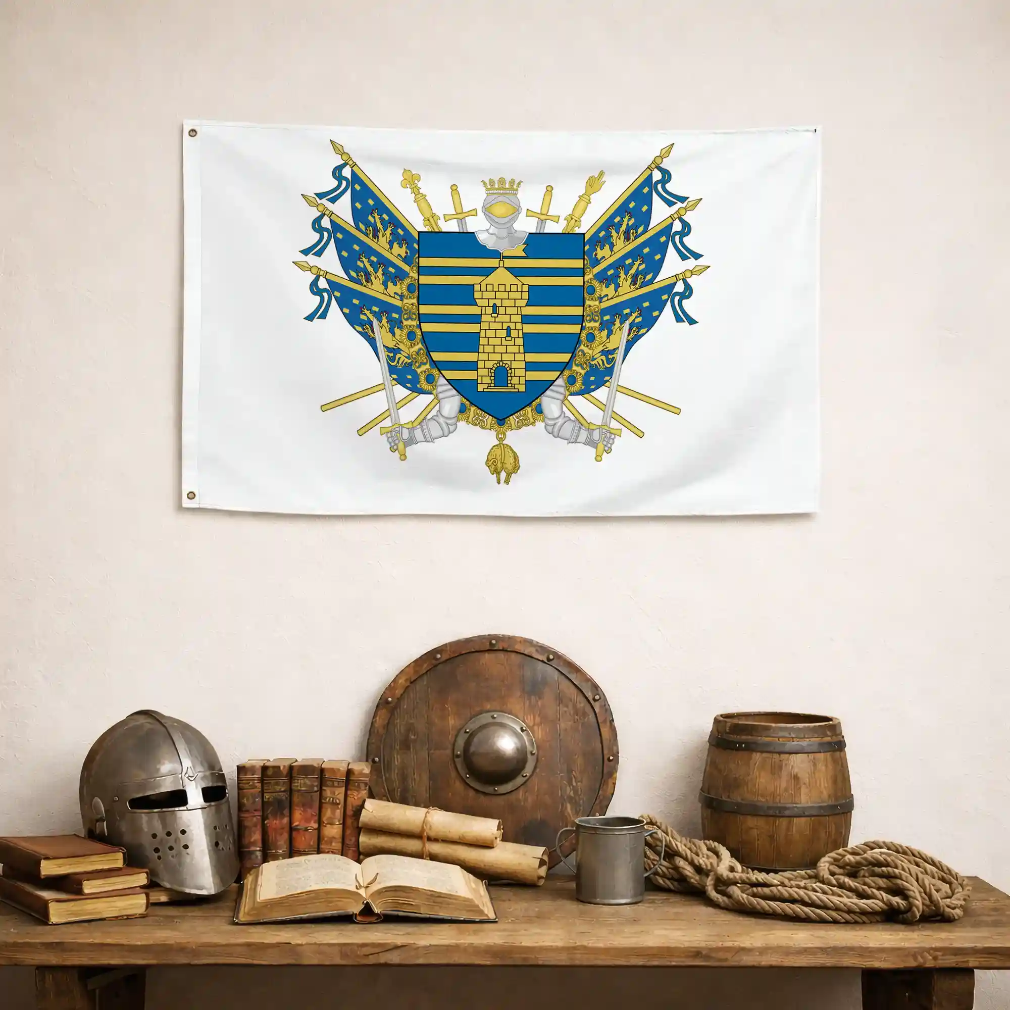 Drapeau - Blason du Territoire de Belfort (90) - Image 5