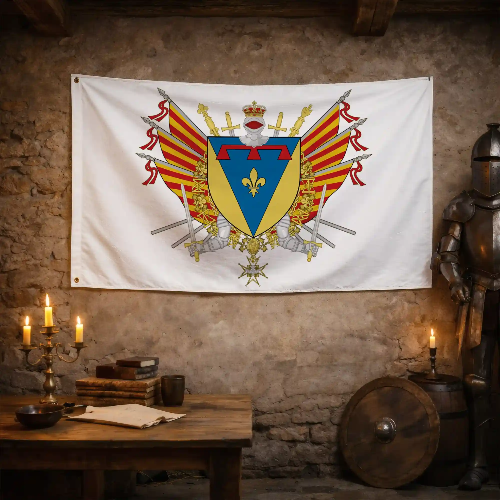Drapeau - Blason du Var (83) - Image 3