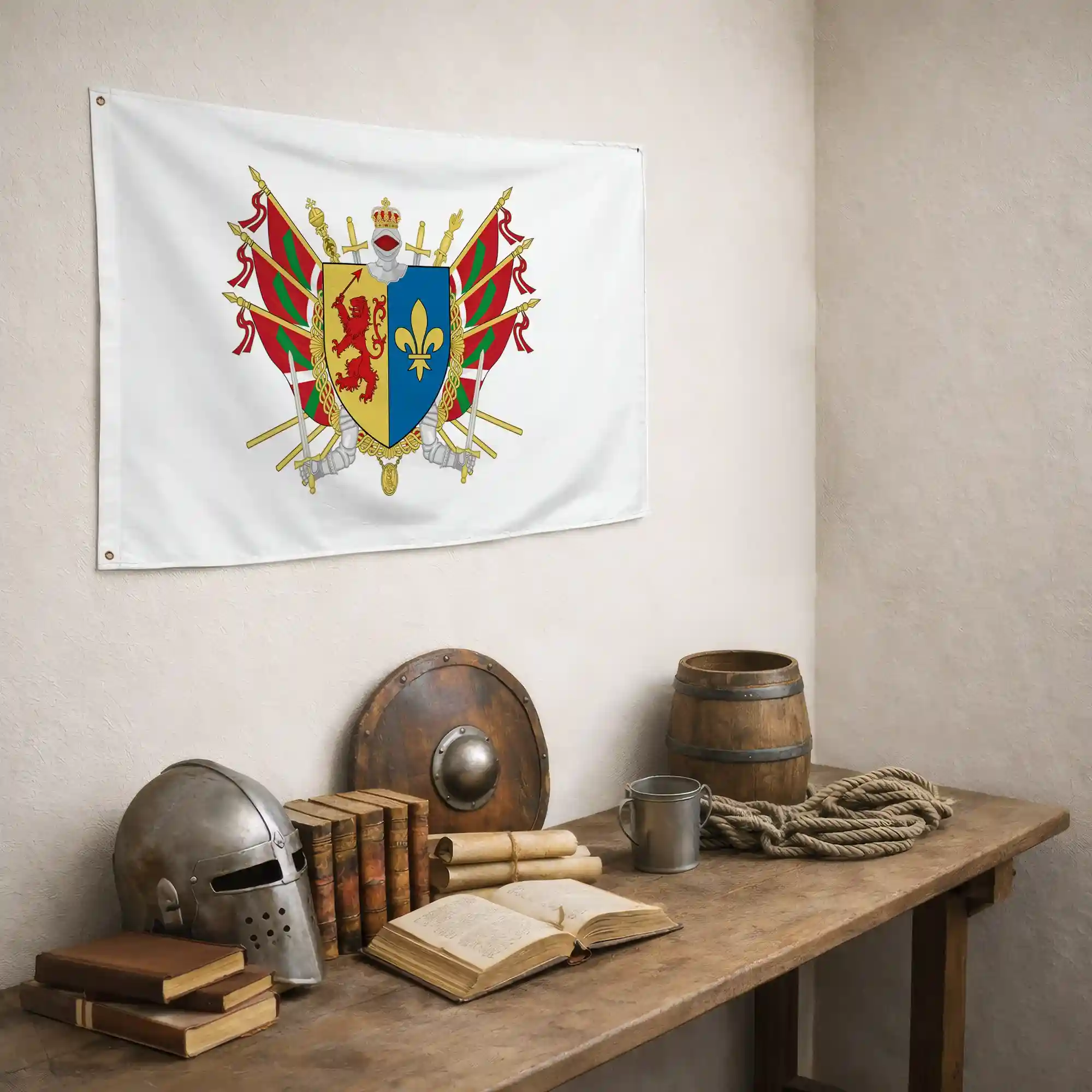 Drapeau - Blason d'Urrugne - Image 5