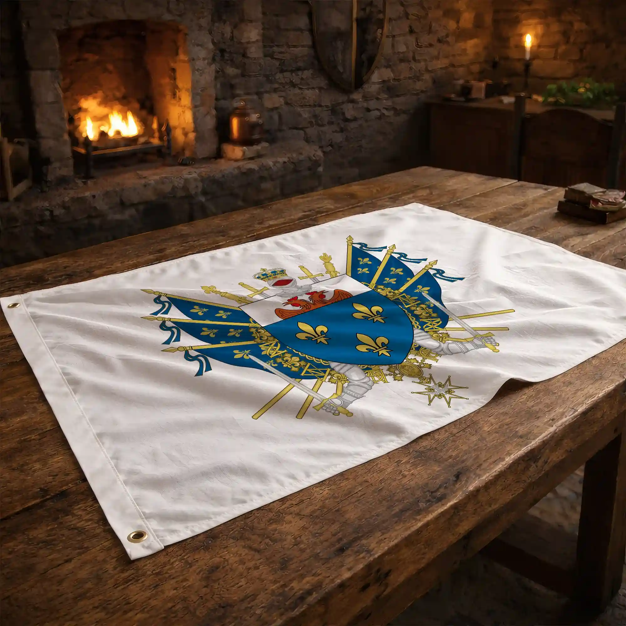 Drapeau - Blason de Versailles - Image 2