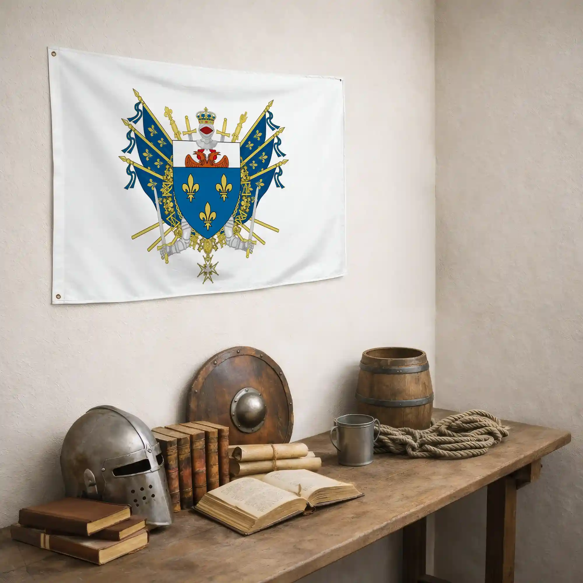 Drapeau - Blason de Versailles - Image 5