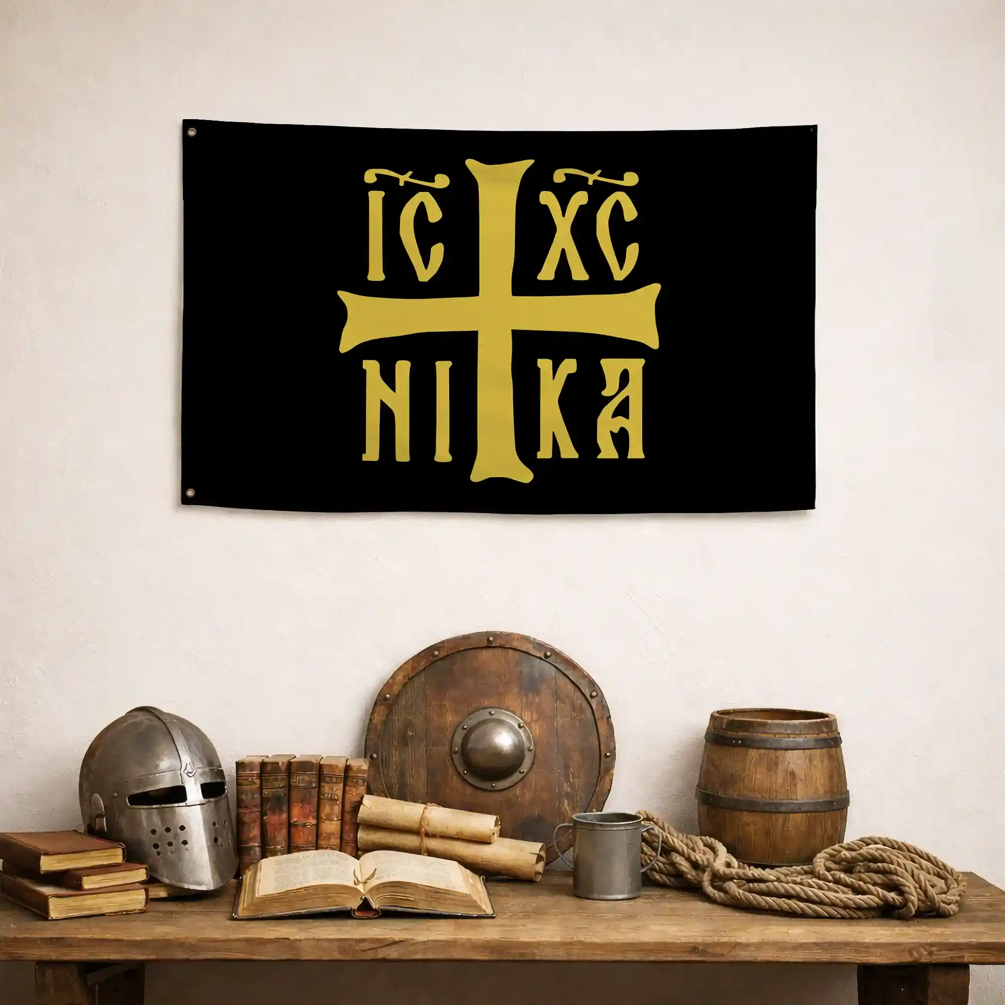 Drapeau - Christogramme ICXC - Image 4