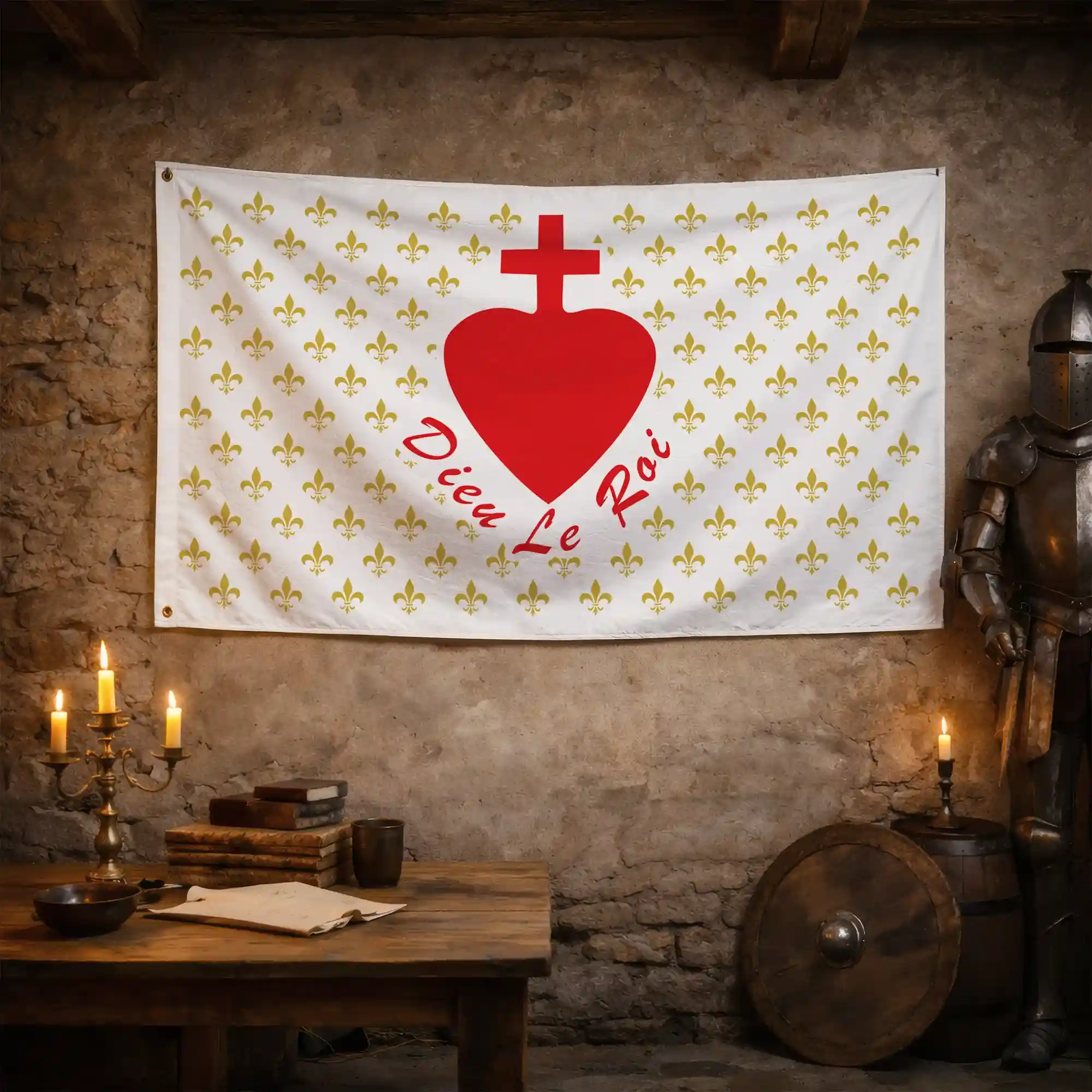 Drapeau - Coeur Chouan - Image 3