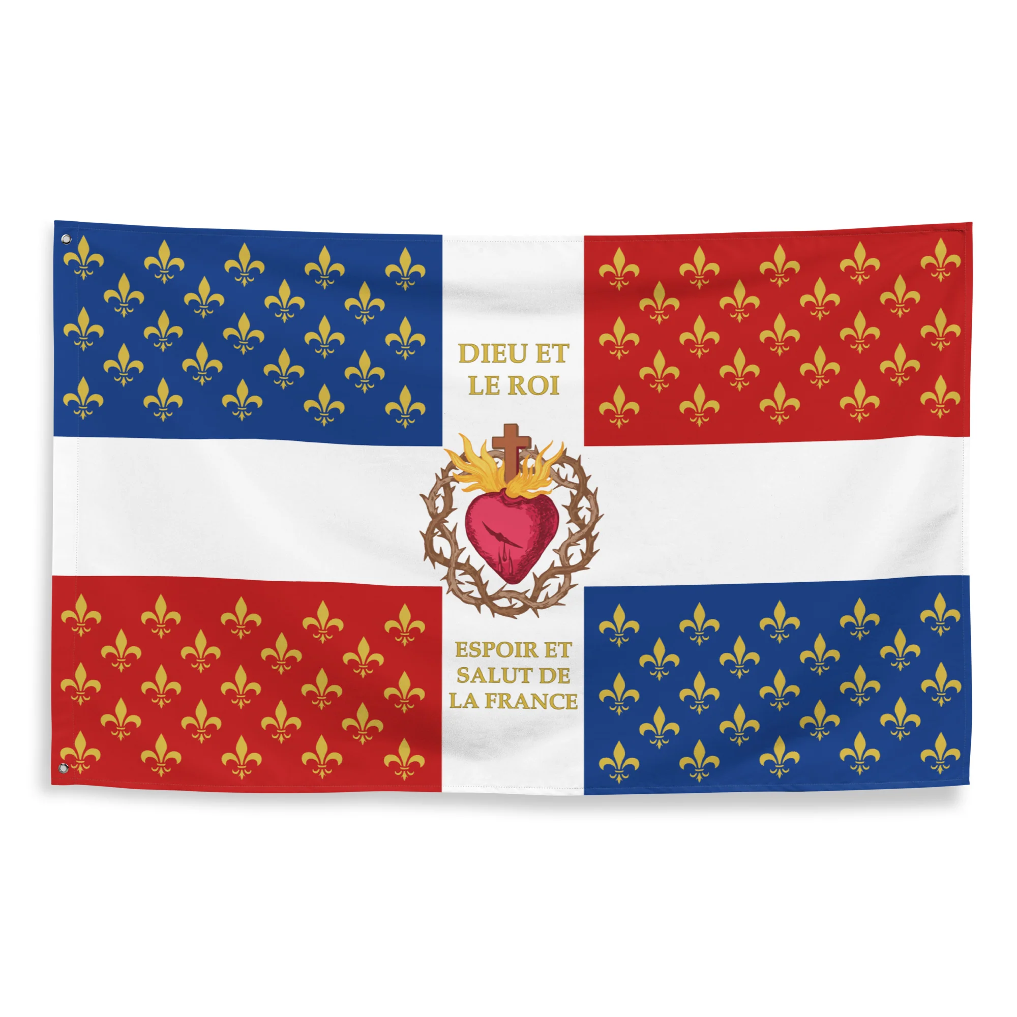 Drapeau - Espoir et Salut de la France