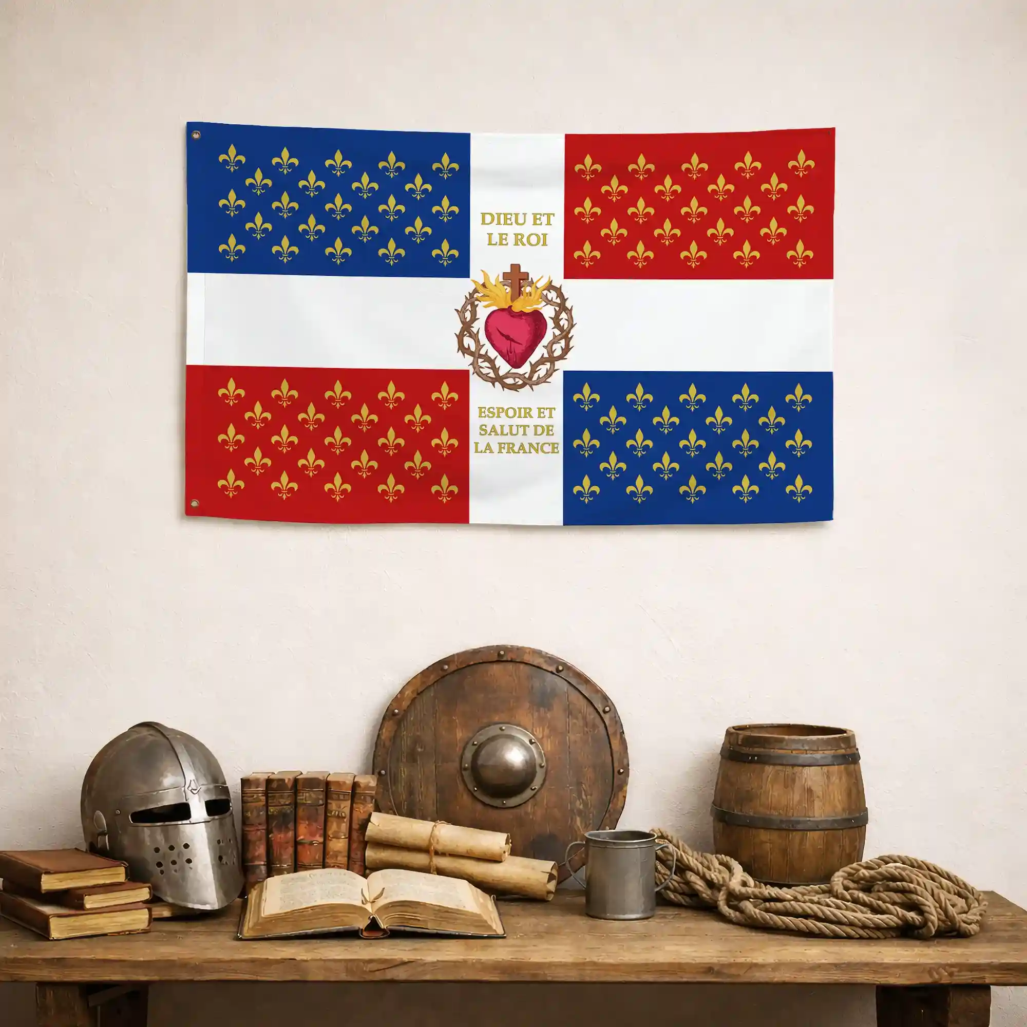 Drapeau - Espoir et Salut de la France - Image 4