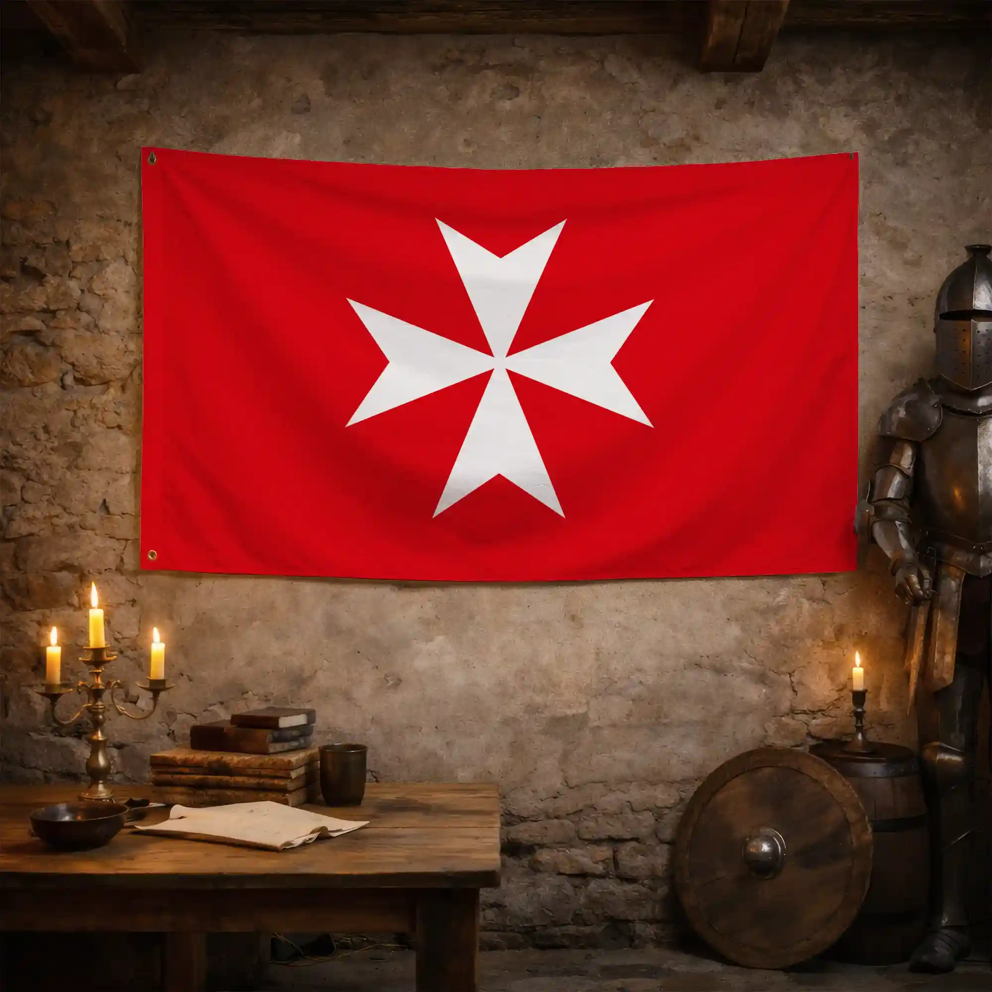 Drapeau - Ordre de Malte - Image 3