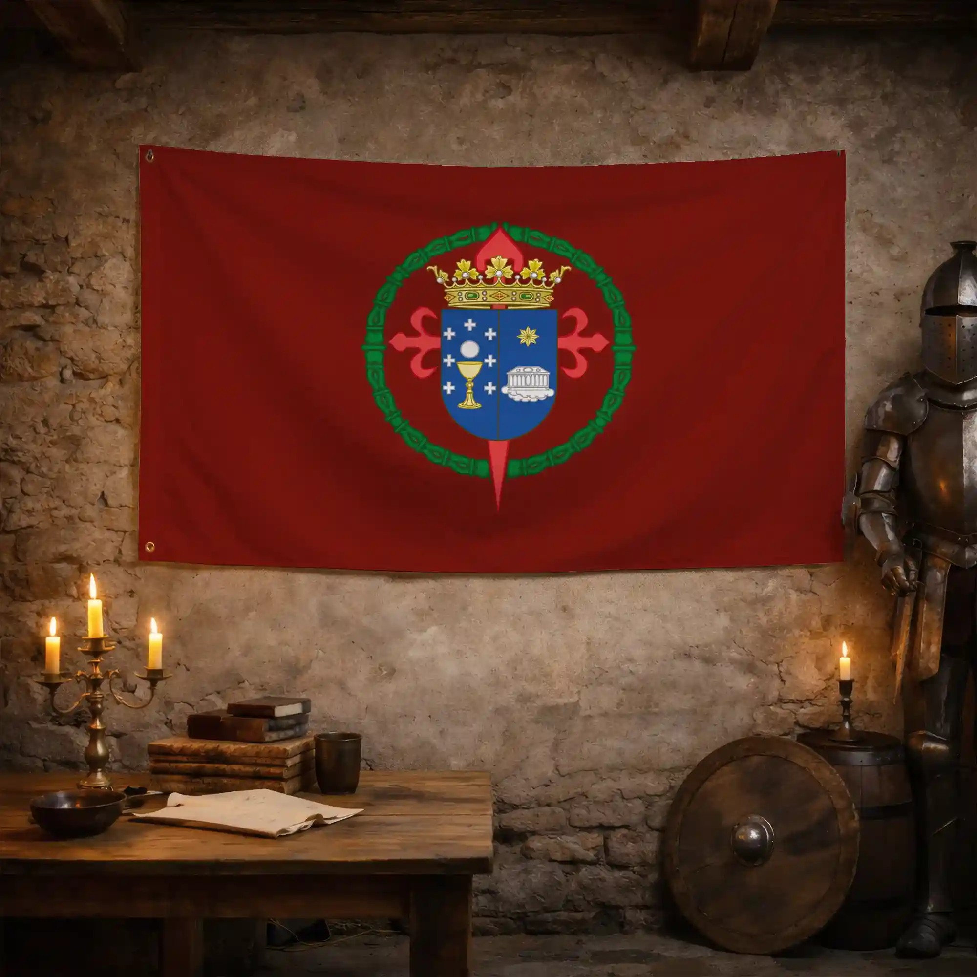 Drapeau - Saint-Jacques de Compostelle - Image 3